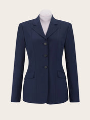 Front view of the navy RJ Classics Skylar Show Coat on a white background
