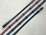 Red Barn 5/8" Thumb Grip Reins with Stops