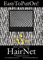 Black RWR No Knot Hair Net