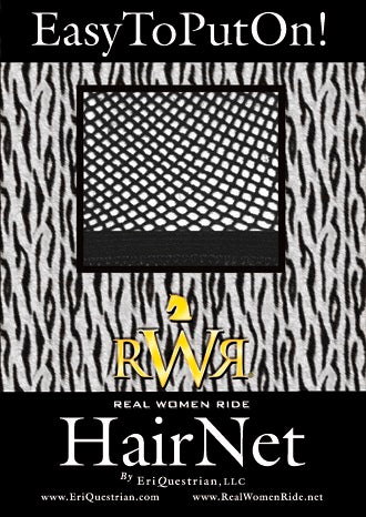 Black RWR No Knot Hair Net