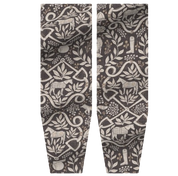 Front view of a pair of The Hunt Posh Pony Boot Stuffers on a white background