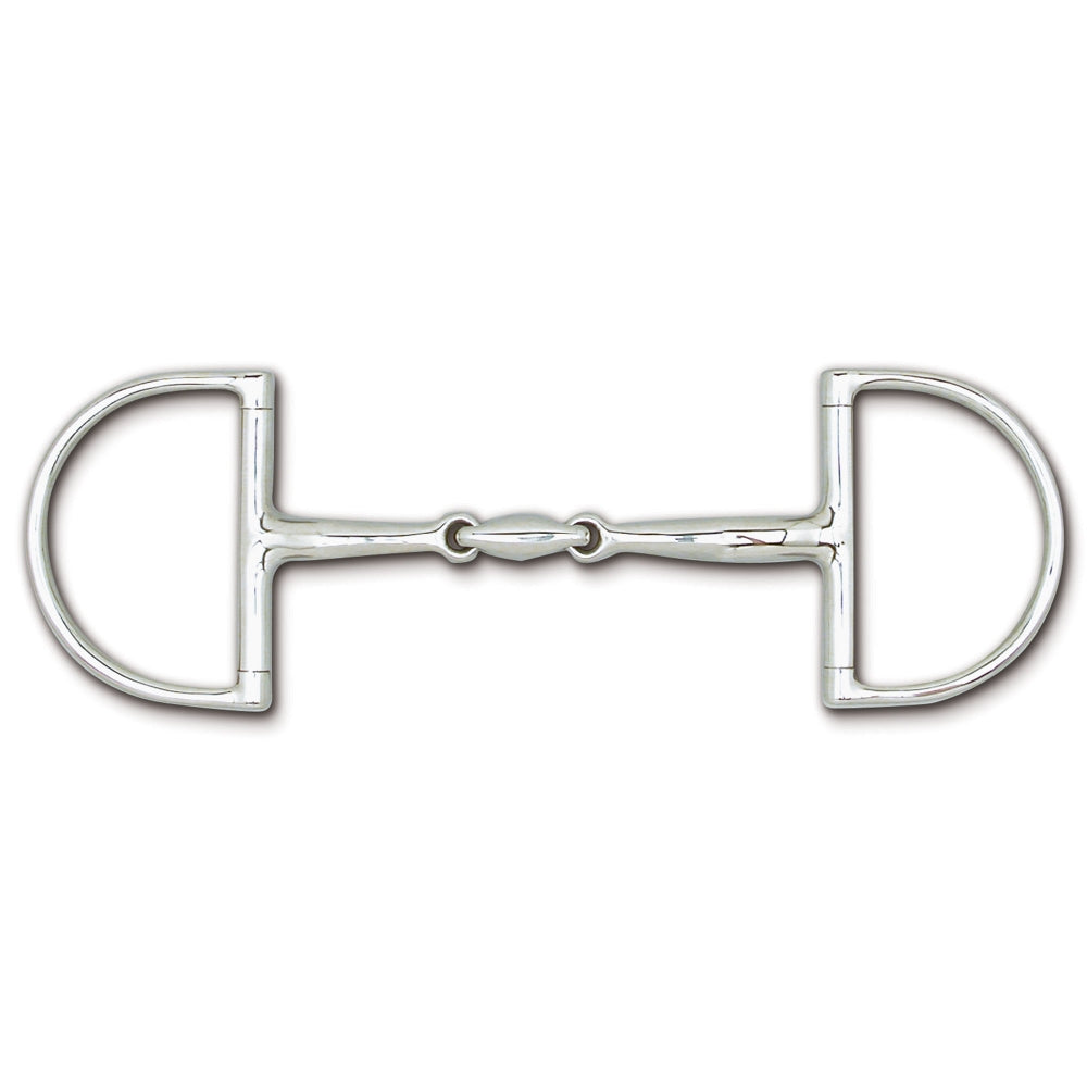Toklat Originals Stainless Steel 3 Piece Hunt Dee Ring Snaffle