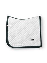 Equestrian Stockholm White Modern Dressage Pad