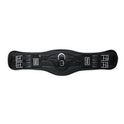 Front view of the Majyk Equipe XC Elite Mono Girth in black on a white background