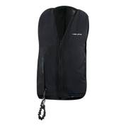 Front view of the Helite Zip'In 2 Airbag in black