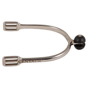 Full view of the Centaur Stainless Steel Roller Ball Spurs in the length 3/4"