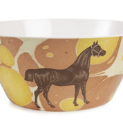 View of the ThomasPaul Melamine Serving Bowl on a white background