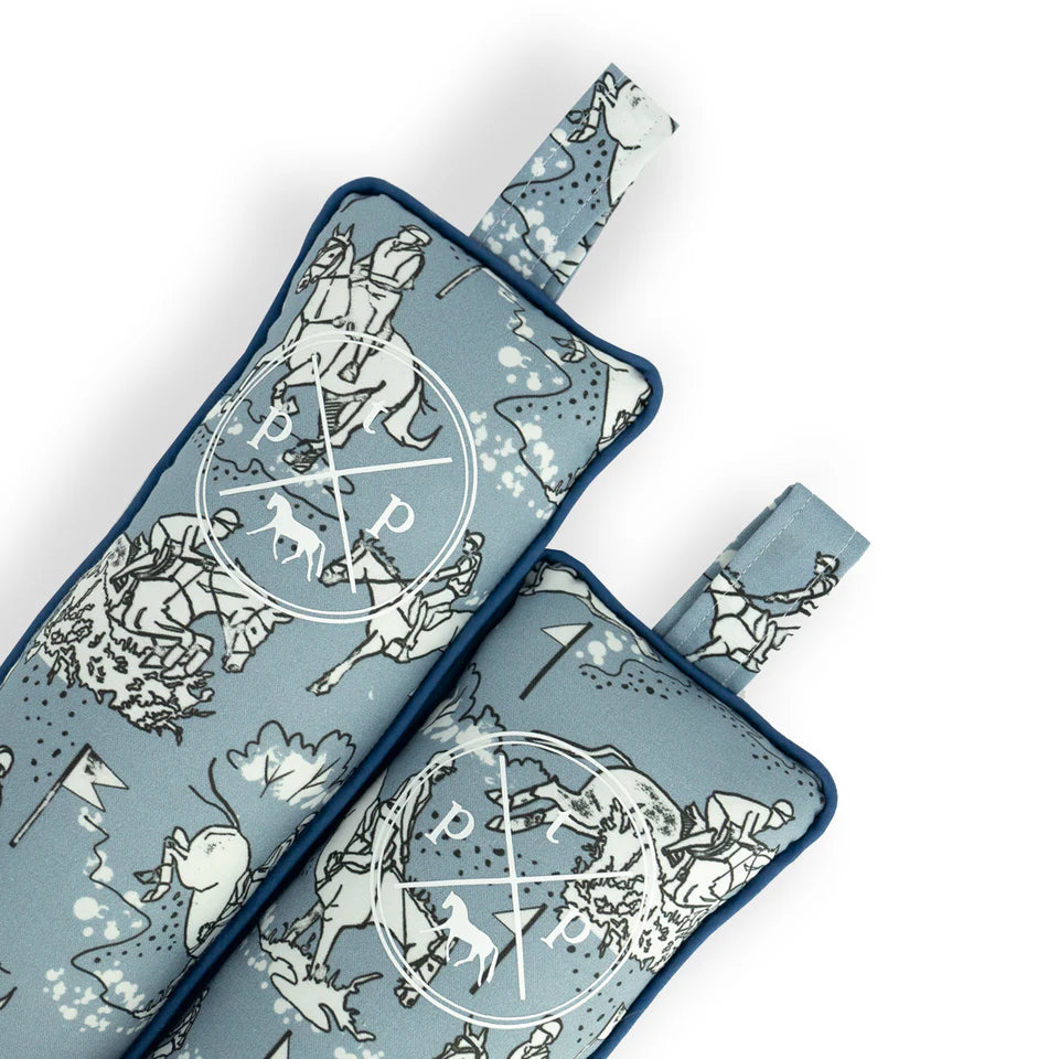 Front view of a pair of Event Posh Pony Boot Stuffers on a white background
