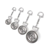 Blue Stallion Farm Equestrian Zinc Measuring Spoons