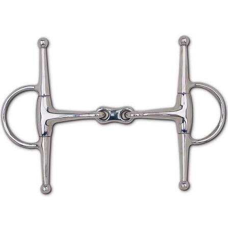 Toklat Originals Stainless Steel French Link Full Cheek Snaffle