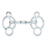 Stubben Double Jointed Easy Control 3 Ring Gag