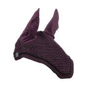 Side view of the plum Equinavia Voss Bonnet on a white background