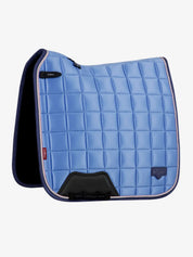 Side view of the LeMieux Loire Classic Dressage Square in the color Powder Blue