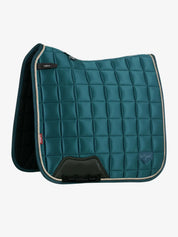 Side view of the LeMieux Loire Classic Dressage Square in the color Jungle