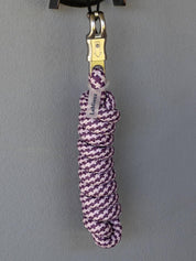 View of the macaron LeMieux Quick Release Leadrope on a gray background