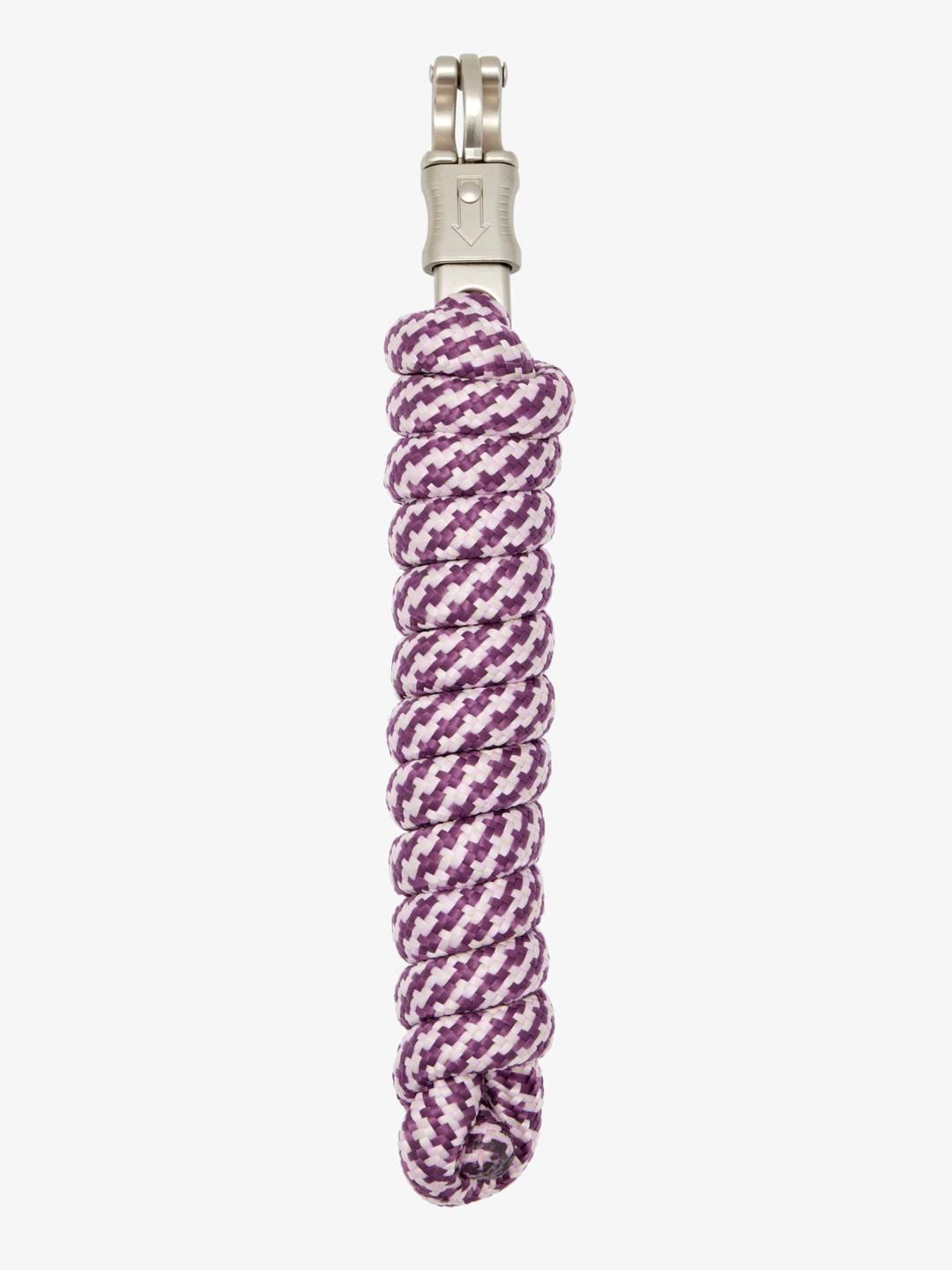 Full view of the mallow LeMieux Quick Release Leadrope on a white background