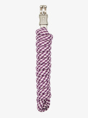 Full view of the mallow LeMieux Quick Release Leadrope on a white background