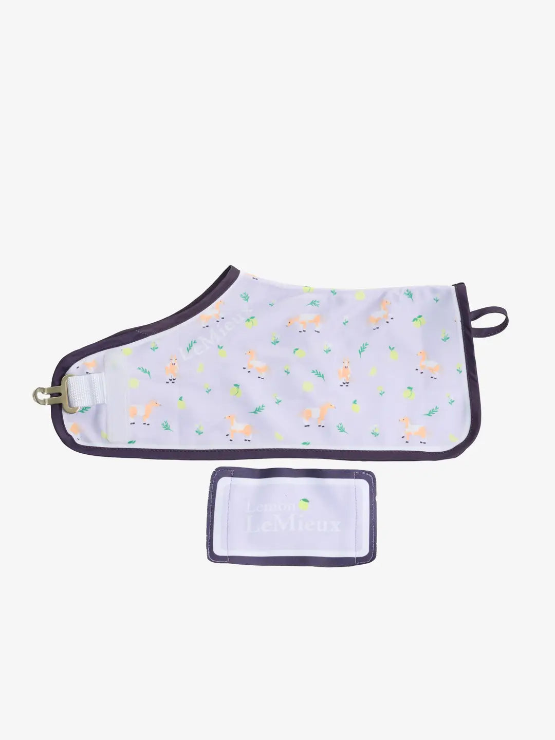 LeMieux Toy Pony Lemon Printed Rug in lilac on a white background
