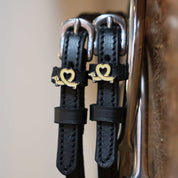 Close-up view of the Long Dog Mane Jane Spur Straps