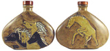Mara Stoneware Horses Decanter