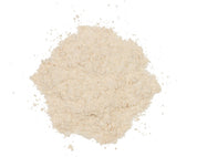 View of the powder consistency of the Equine Elixirs Metabolic on a white background