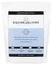 Front view of the Large bag of Equine Elixirs Metabolic on a white background