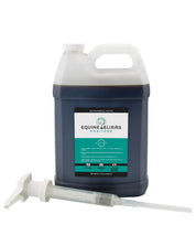 Front view of a 120 oz jug of Equine Elixirs Positude on a white background