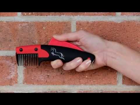 Video demonstrating the use of the SoloGroom SoloComb