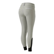 Back view of the Equinavia Kristina Full Seat Breeches in tan on a white background
