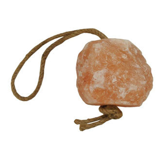 Full view of a Jolly Salt Snack Salt on Rope on a white background