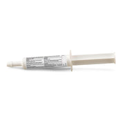 Back view of a tube of Farnam Quitex II Calming Paste on a white background