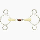 Happy Mouth Copper Roller 2 Ring Gag