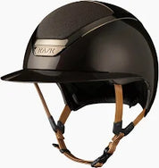Angled front view of a Star Lady Pure Shine Helmet on a plain background