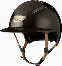 Angled front view of a Star Lady Pure Shine Helmet on a plain background
