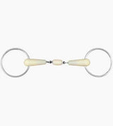 Happy Mouth Double Jointed w/ Roller Loose Ring Snaffle