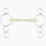 Happy Mouth Single Jointed 3 Ring Gag