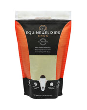 Front view of the small bag of Equine Elixers Chug on a white background