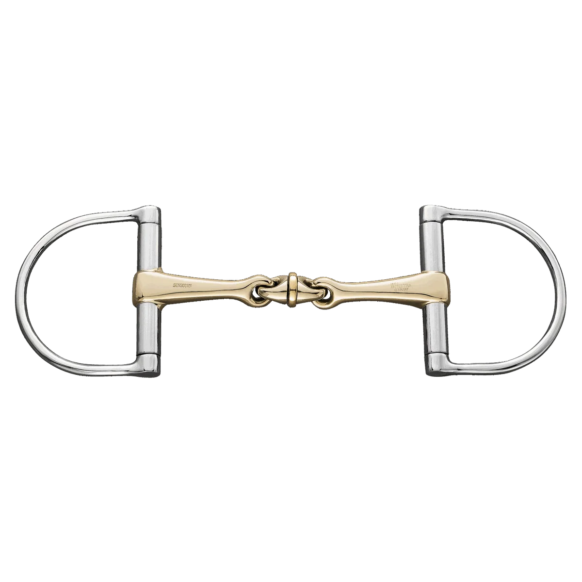 Herm Sprenger WH Ultra D-Ring Double Jointed Bit