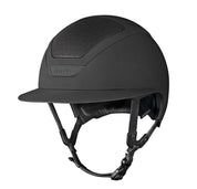 Angled front view of the black Kask Star Lady Hunter on a plain background