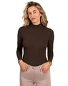 Equisite Alesia Perforated Long Sleeve Shirt