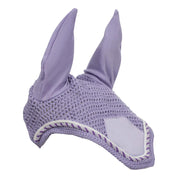 Side view of the purple Equinavia Copenhagen Ear Net on a white background