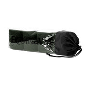 View of a set of 4 green Equinavia Luna Polo Wraps in a clear plastic bag on a white background